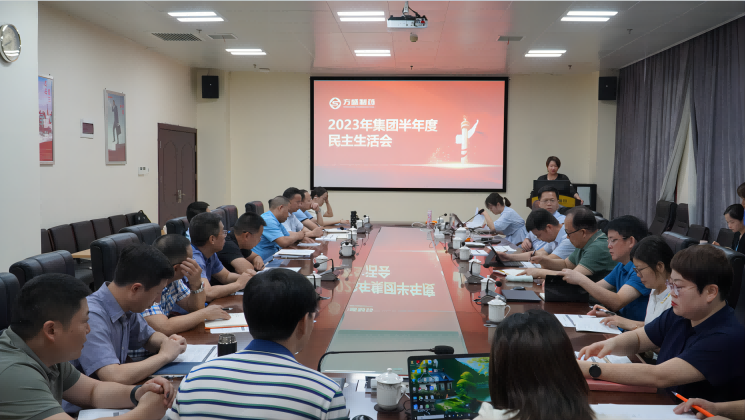 龙八国际集团半年度谋划剖析会暨集团民主生涯会圆满召开_龙八国际