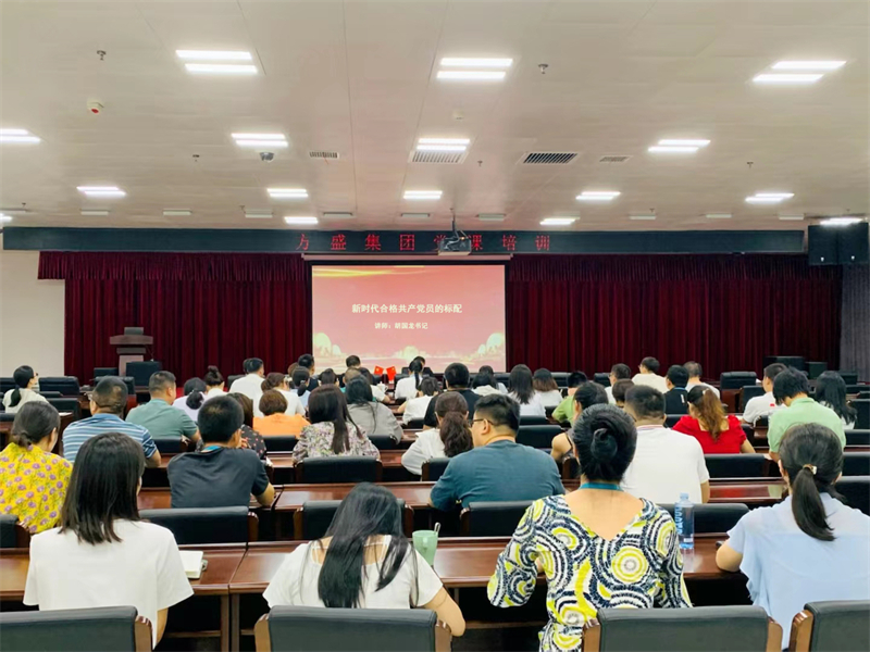 使命召唤继续，，模范引领时代逐一龙八国际制药集团党委组织党员开展专题培训_龙八国际